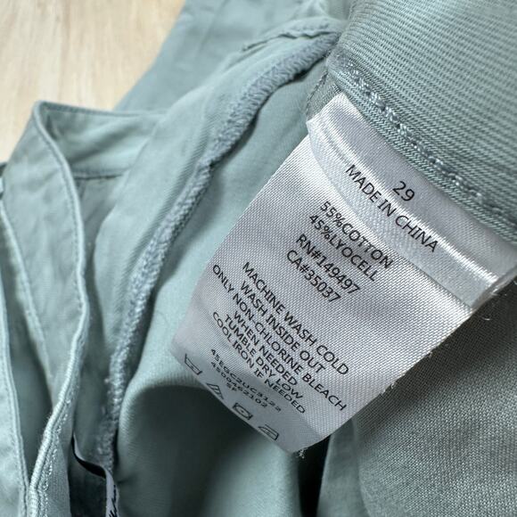 Sam Edelman Seafoam Utility Trouser Belted Coastal High Rise Casual Pants 29 - Picture 10 of 14